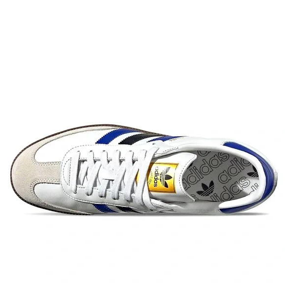 💙 ADIDAS SAMBA CRYSTAL WHITE BLUE 💙 - Picture 4 of 4